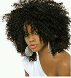 Oval African american wigs