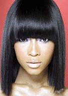Cheap human hair lace front wig Fairlop